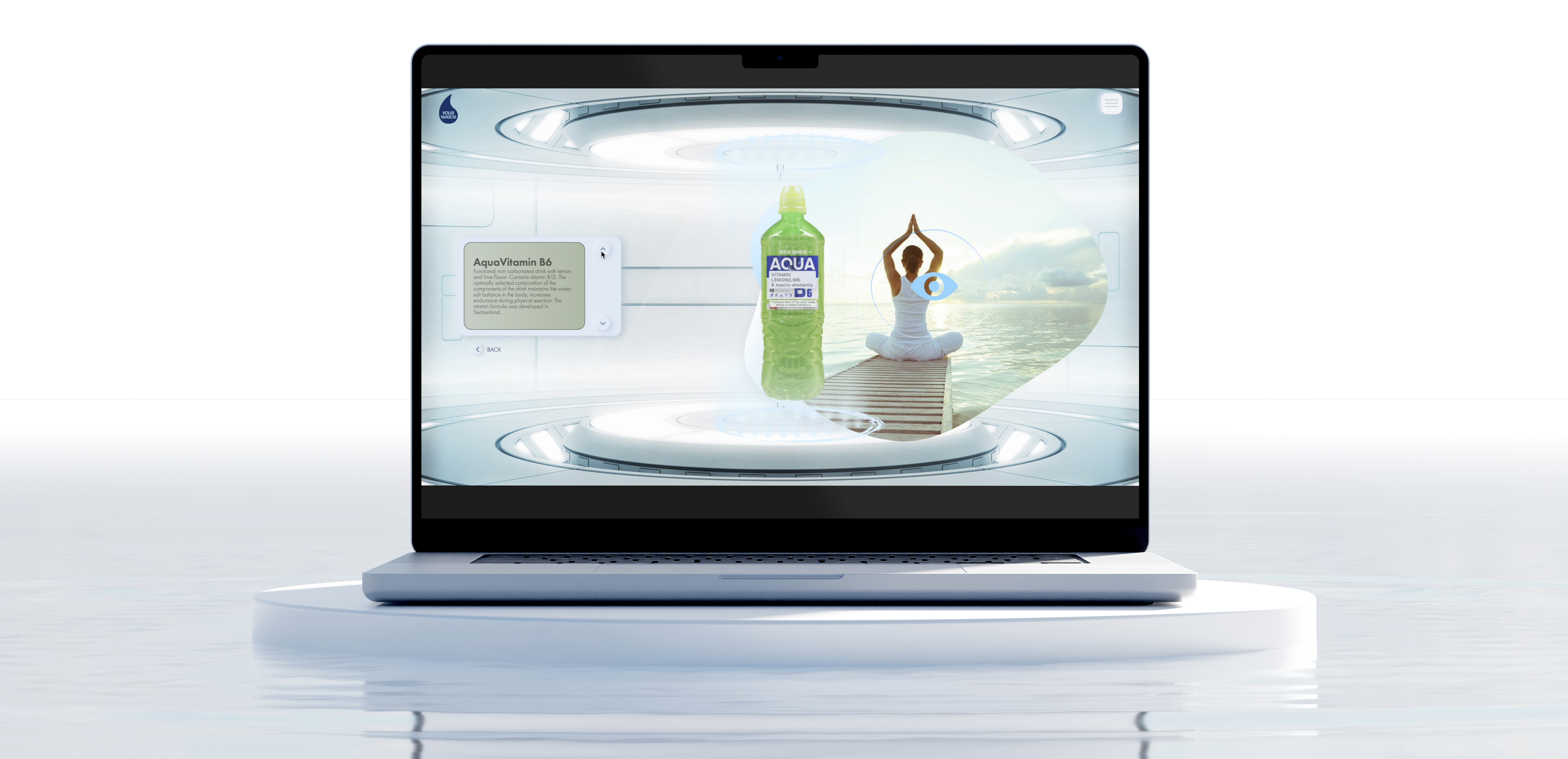 Water brand website Yourwater - photo №8